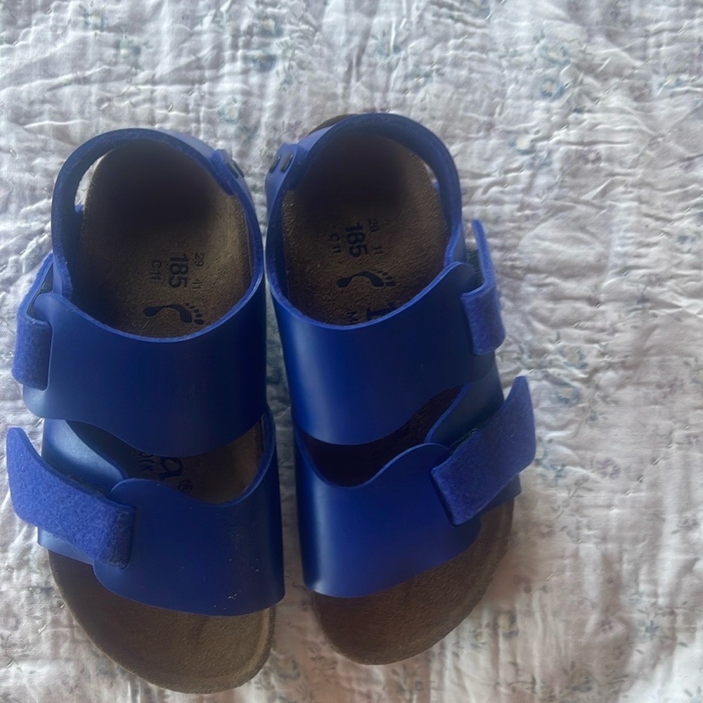 90s Blue kid, Birkenstock, sandals